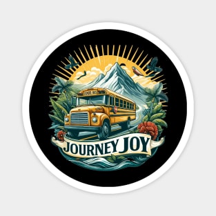 School Bus, Journey Joy Magnet